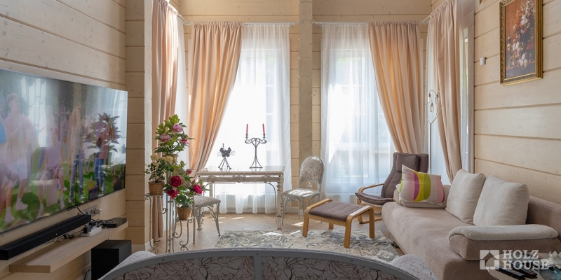 Дом из клееного бруса по проекту \"Прага-мини v.2\" Фото 16